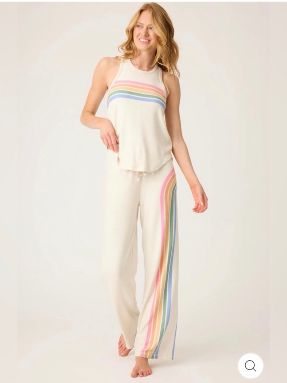NWT PJ Salvage Over The Rainbow Matching Set 🌈
